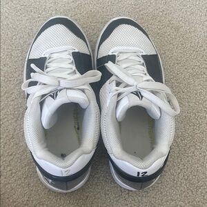 Nike White and Black Athletic Sneakers